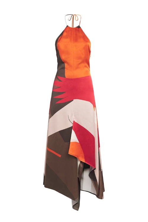 Multicoloured Victoria Beckham dress