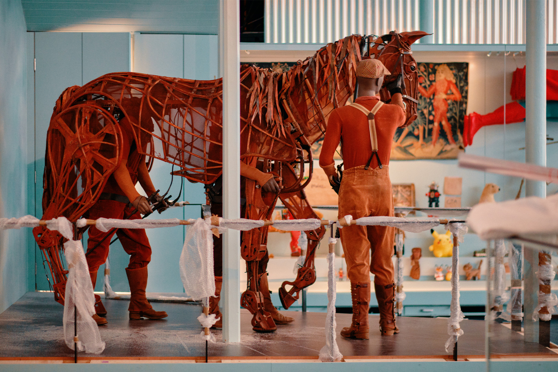 Puppet from the National Theatre's adaptation of Michael Morpurgo's War Horse