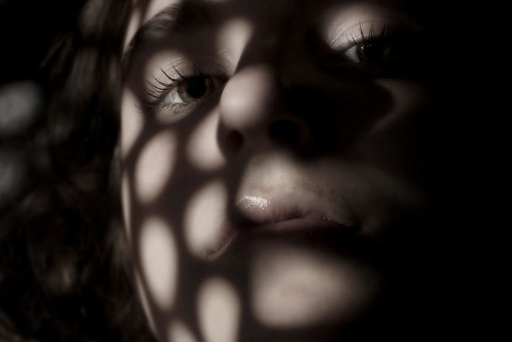 One of Ella's photo submission of her models face