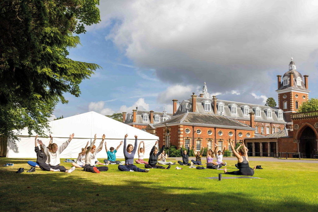 Yoga at Mental Health Day