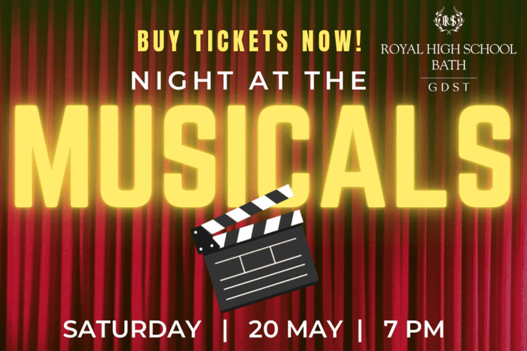 ‘Night at the Musicals’ Event Poster