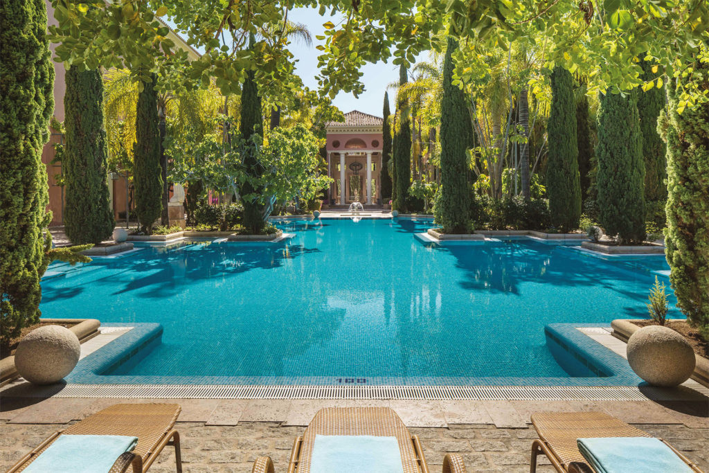  Poolside at the Anantara   Villa Padierna Palace 