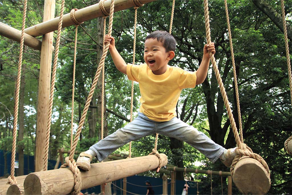 happy preschooler