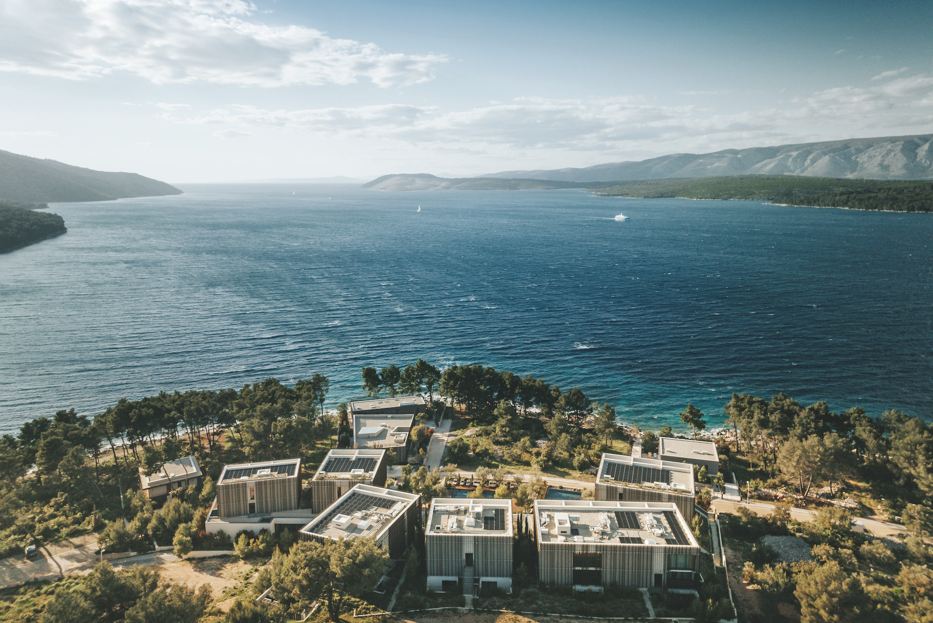 Aerial view of Maslina Resort