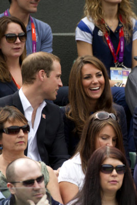 HRH Duke and Duchess of Cambridge Prince William & Kate Middleton The London 2012 Olympic Games, held at The All England Lawn Tennis Club Wimbledon
