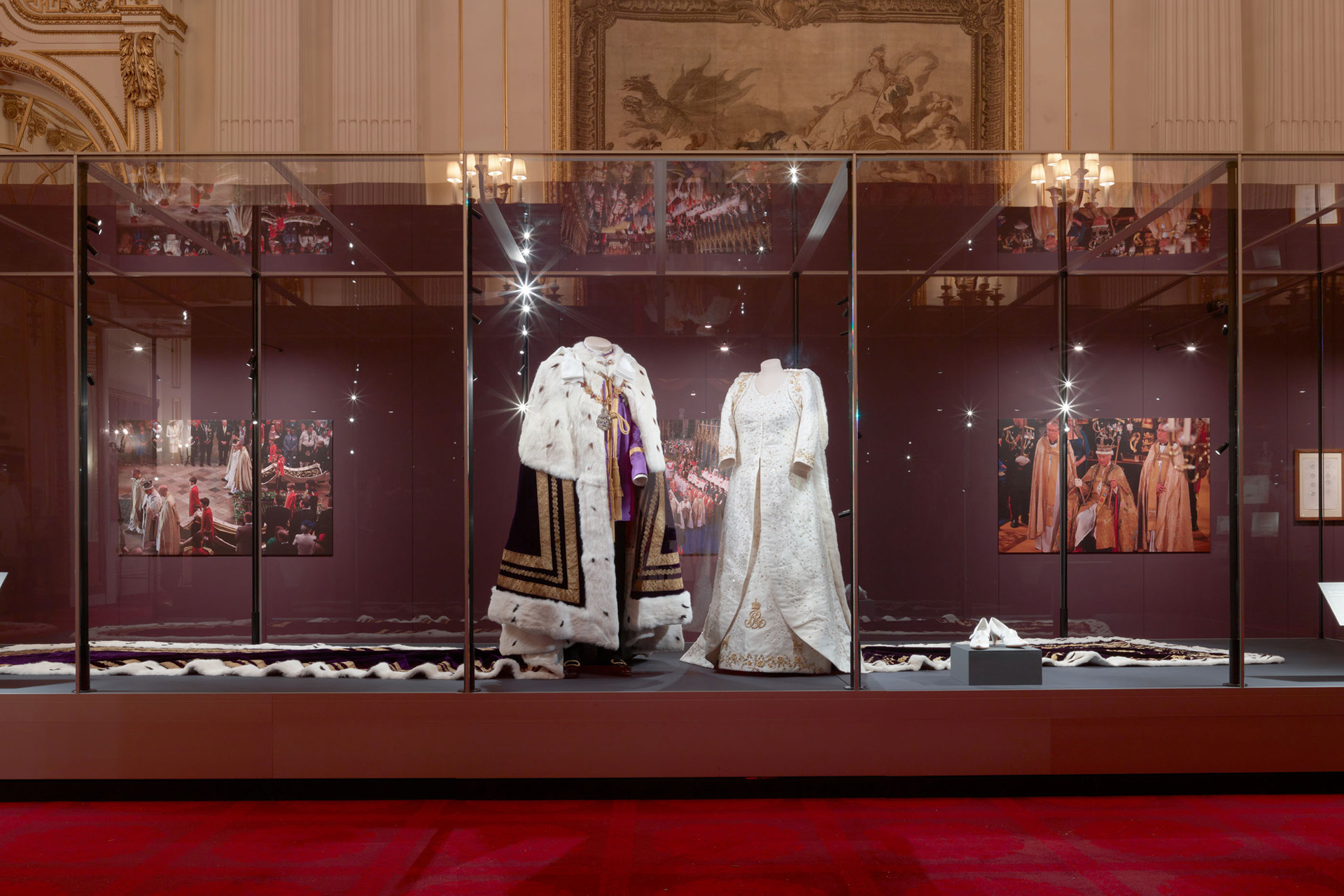 The Coronation Display at Buckingham Palace