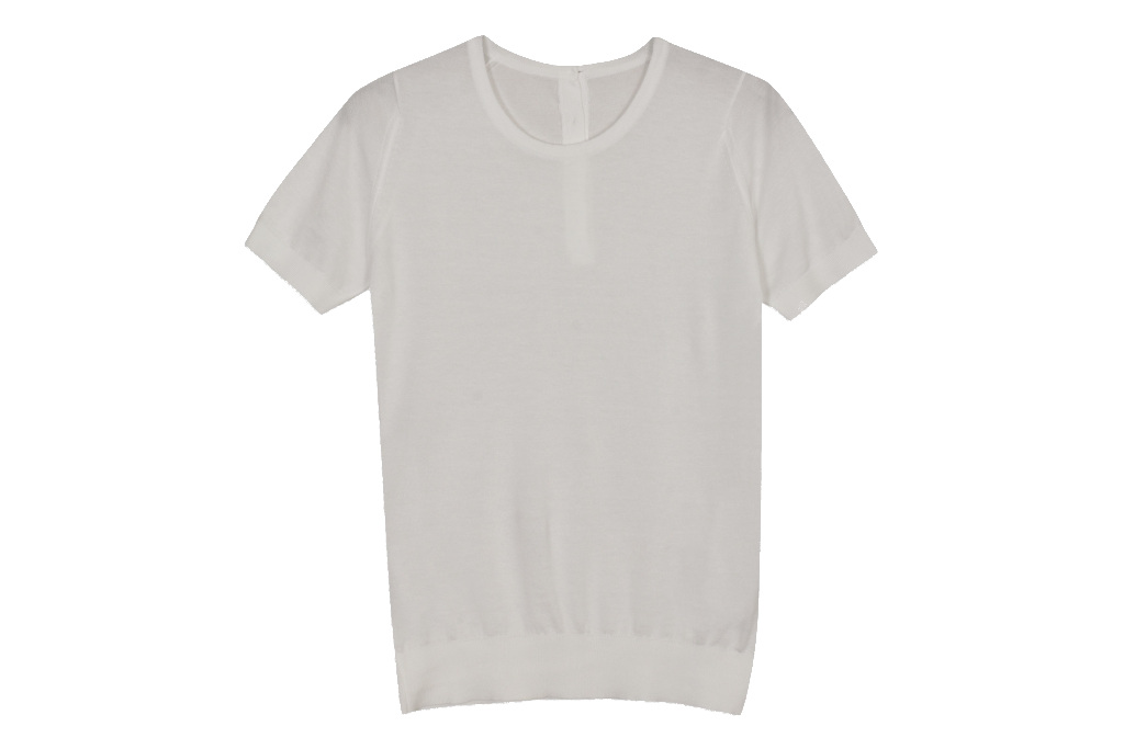 White short sleeve top