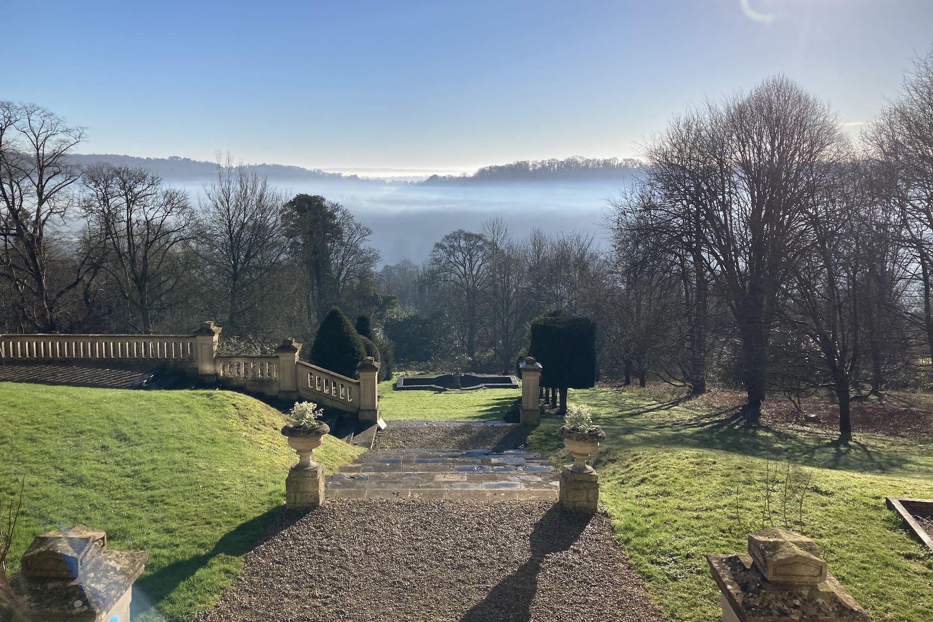 Combe Grove countryside view