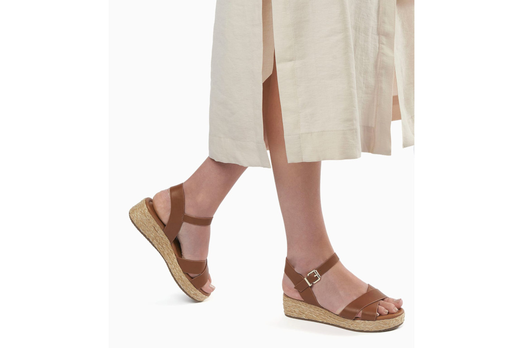 Brown sandals