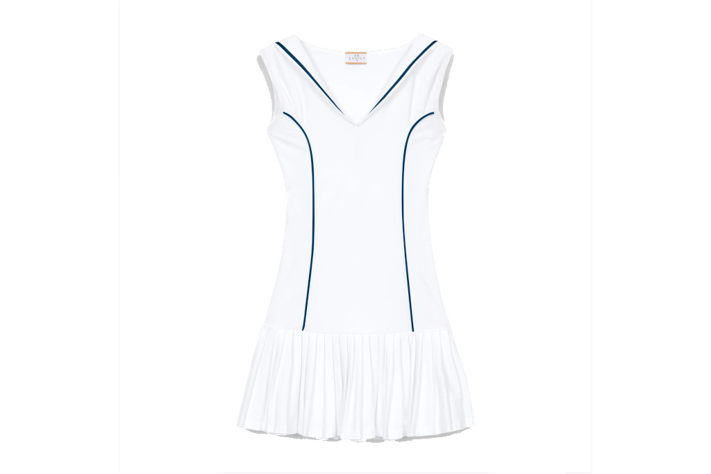 White tennis dress