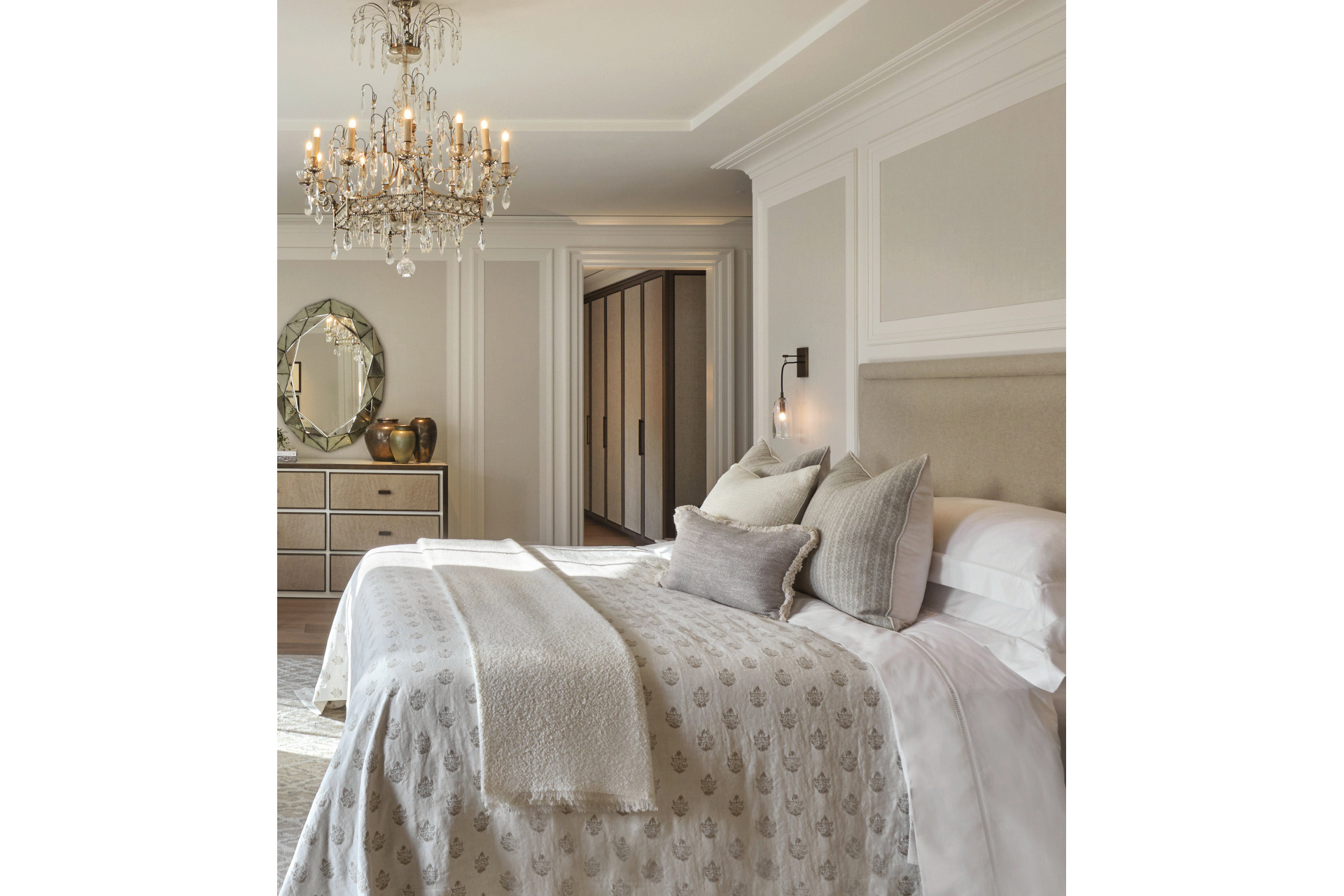 Ornate bedroom