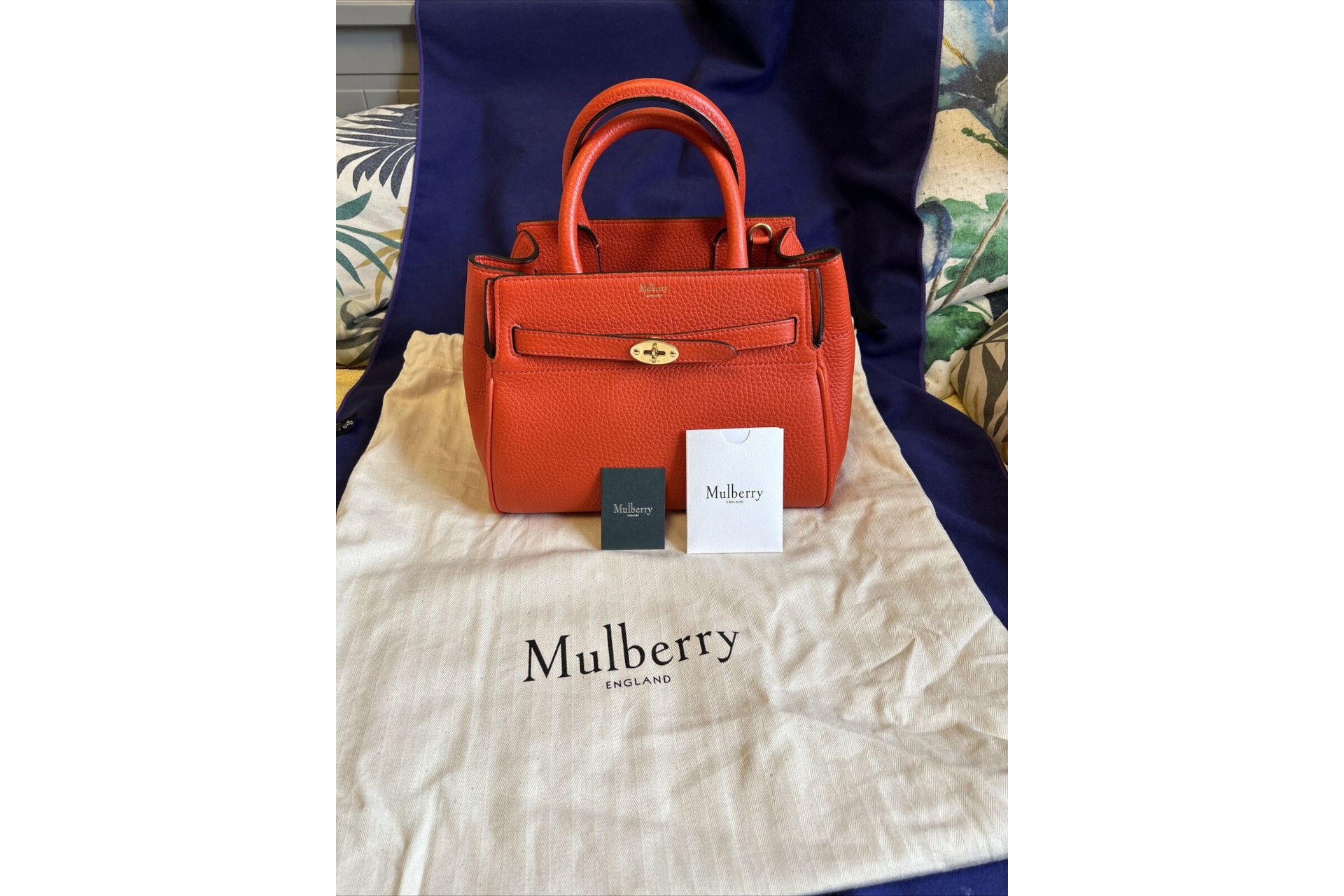 Orange mulberry bag | pre-loved luxury
