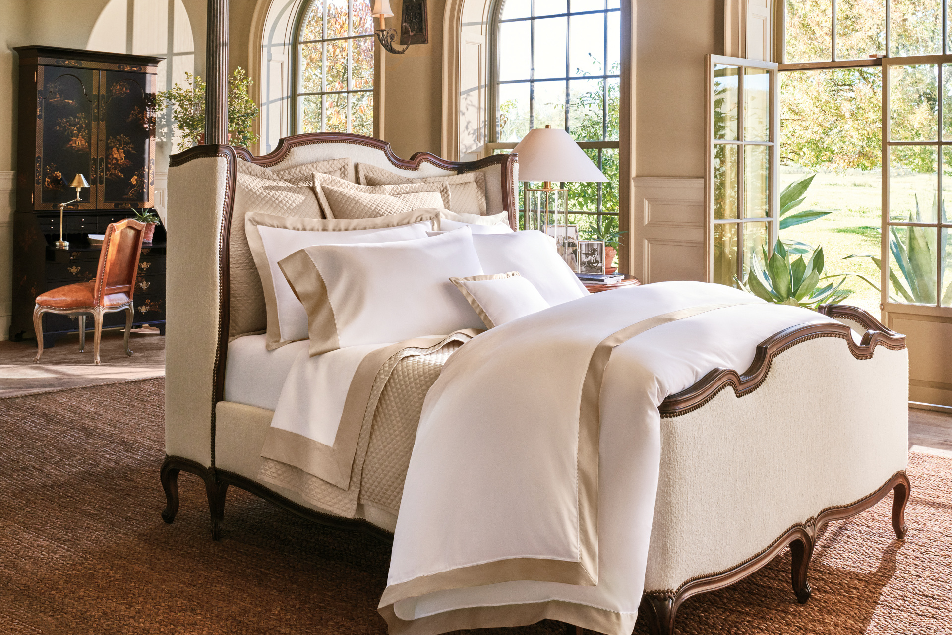 Large bed
