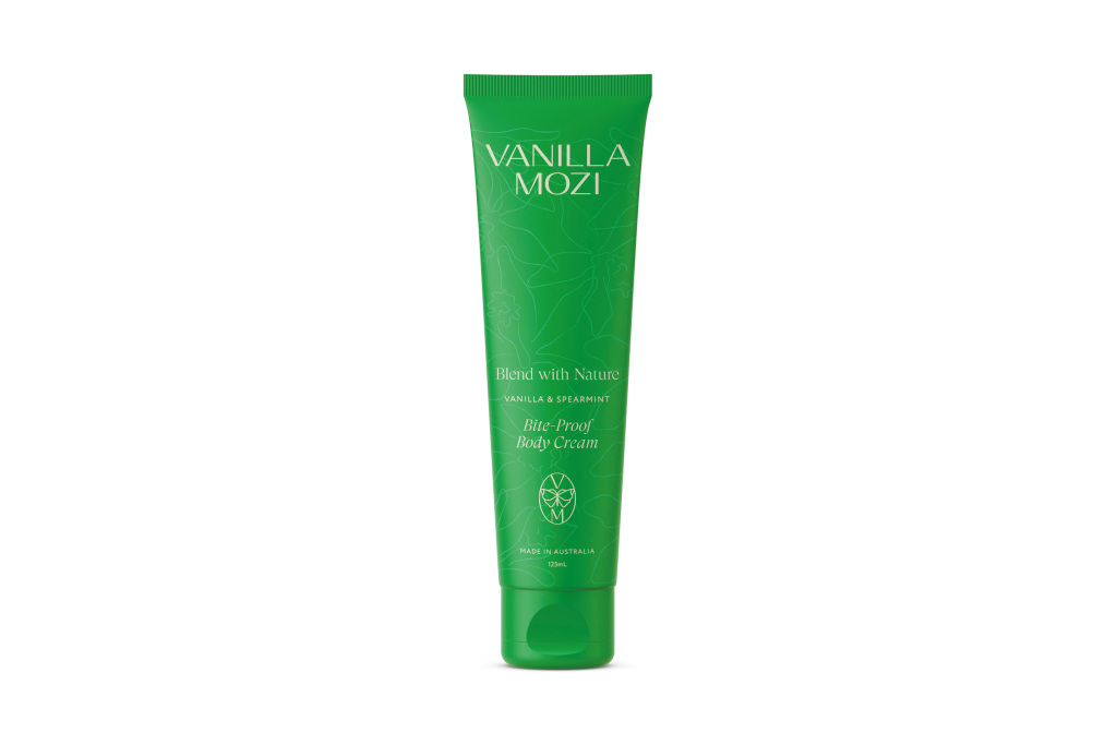 Green tube of skincare cream
