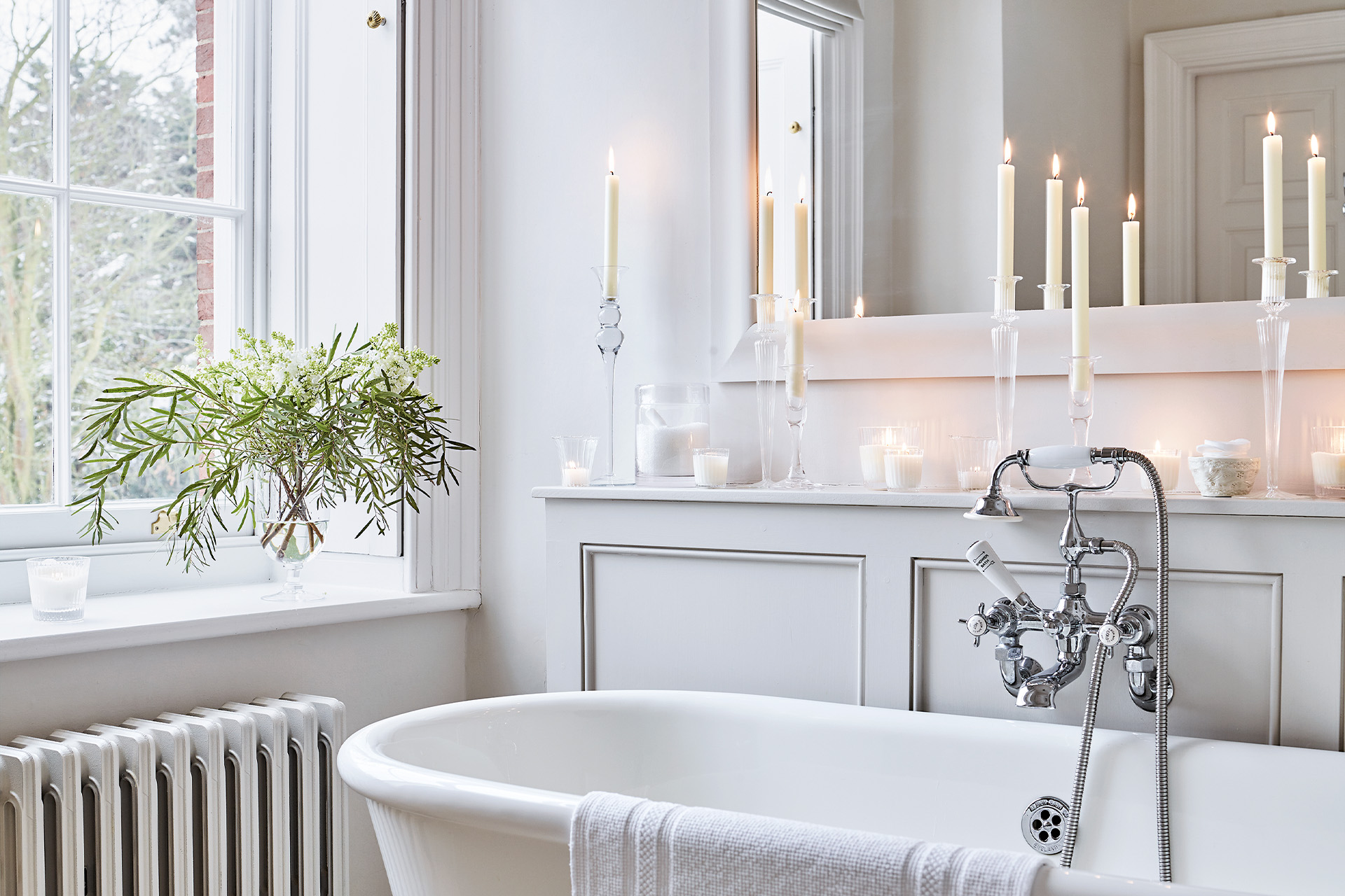Relax with The White Company candles