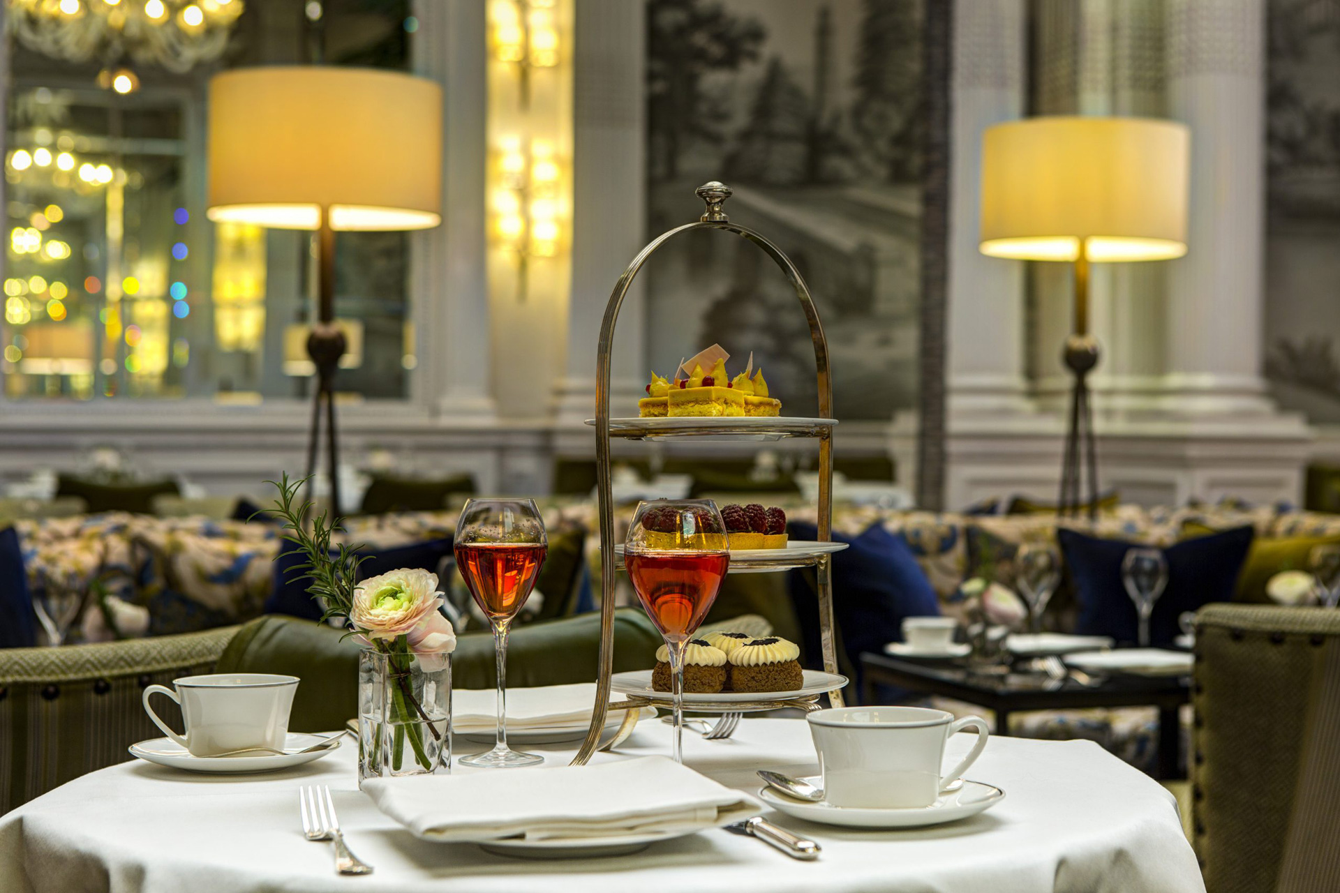 Afternoon tea at The Balmoral hotel in Edinburgh