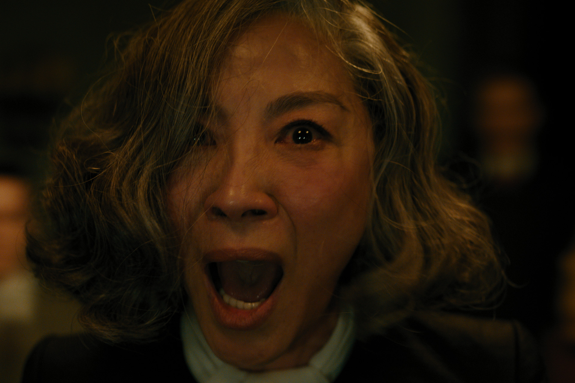 Michelle Yeoh as Mrs. Reynolds in 20th Century Studios' A HAUNTING IN VENICE