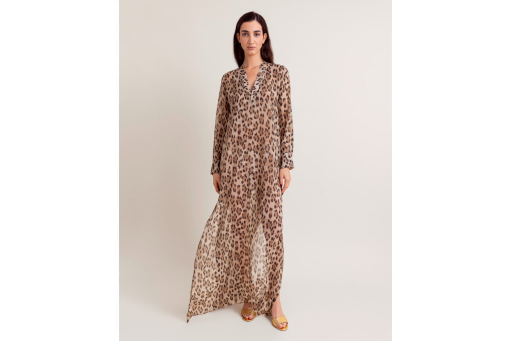 Woman in kaftan