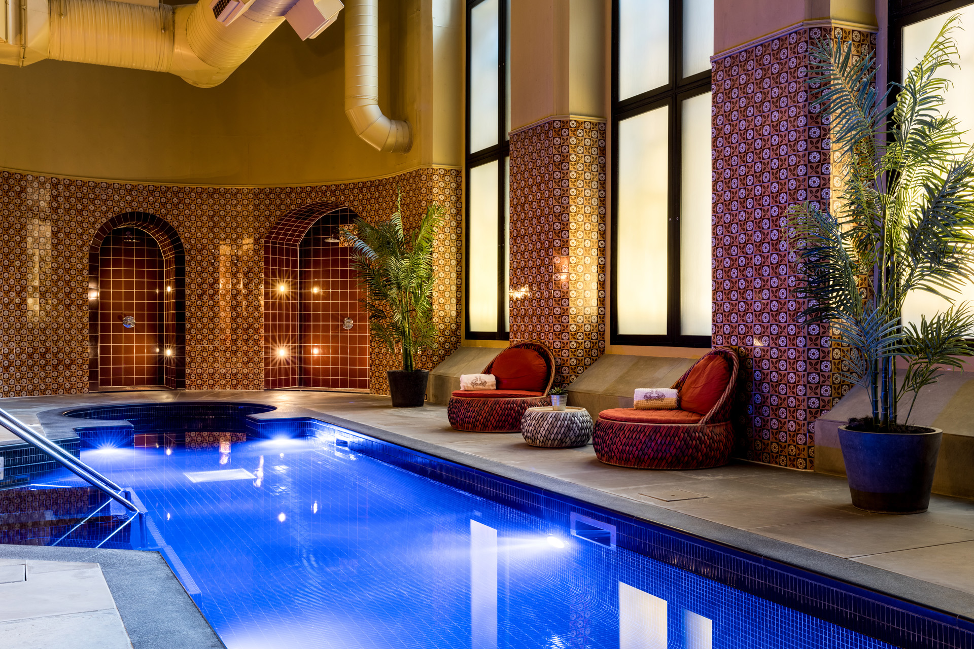 St Pancras Renaissance Hotel swimming pool