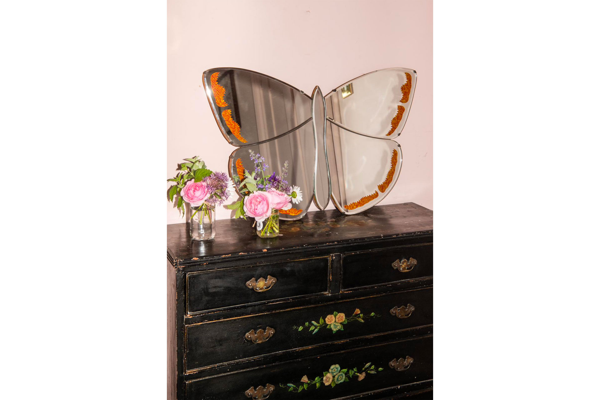 Pearl Lowe's butterfly mirror