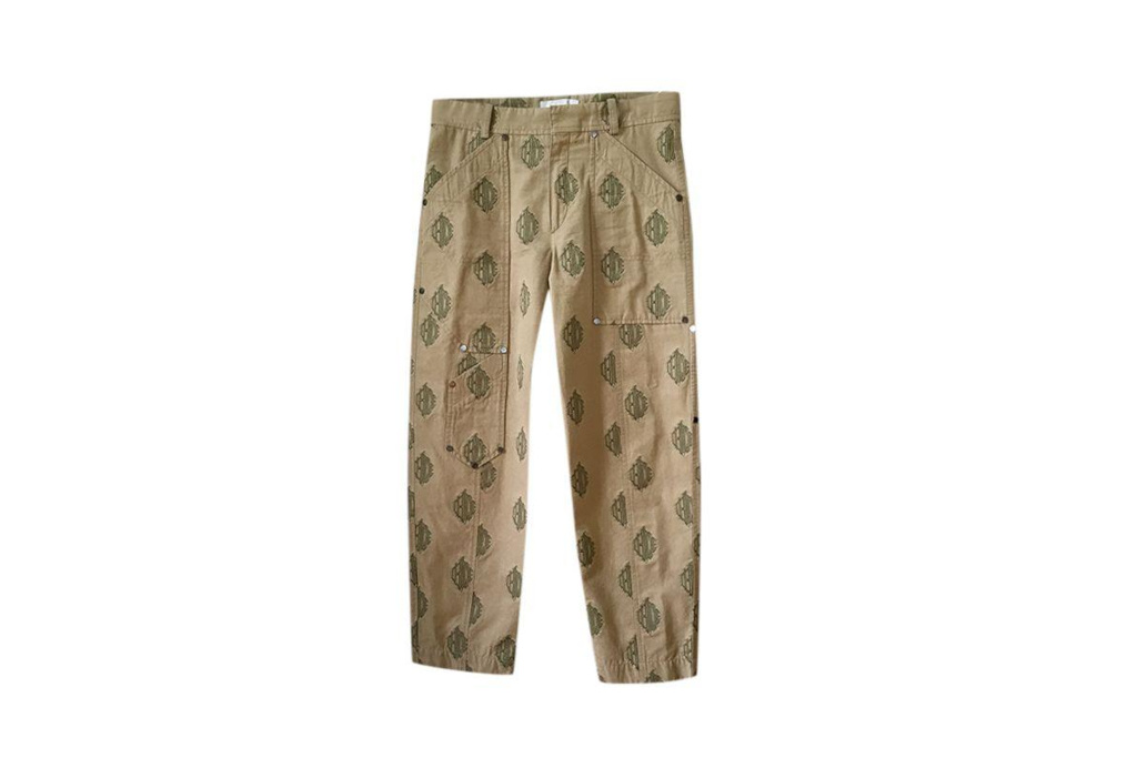 Patterned trousers