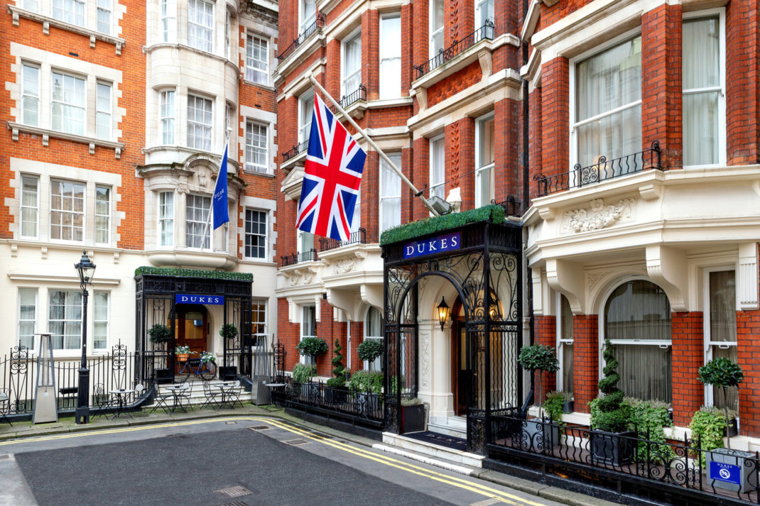 Exterior of DUKES London