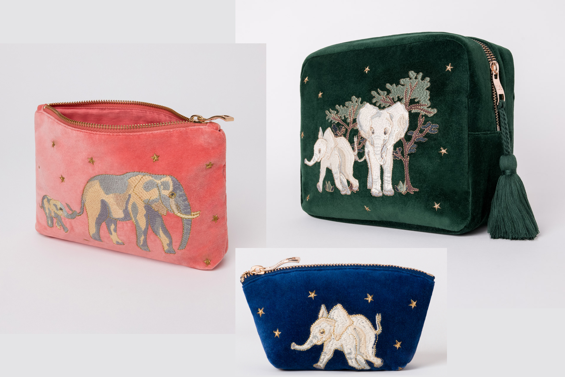 Elizabeth Scarlett baby elephant bags