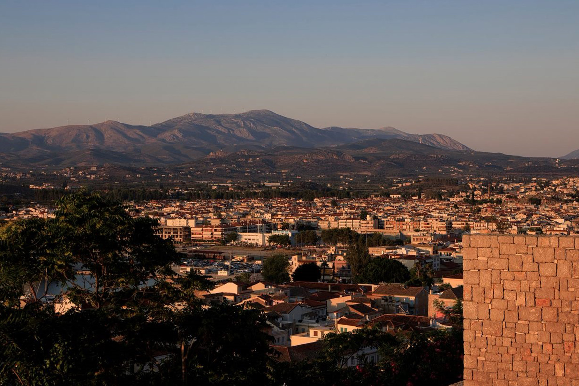 Aerial view of Epidaurus