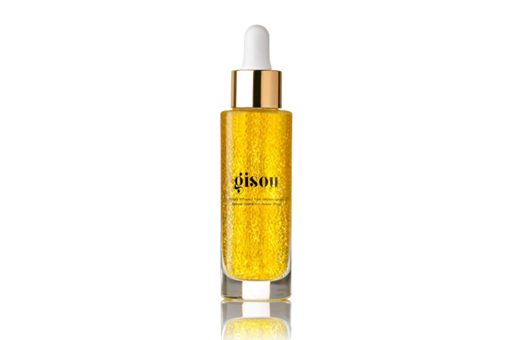 Gold hair oil