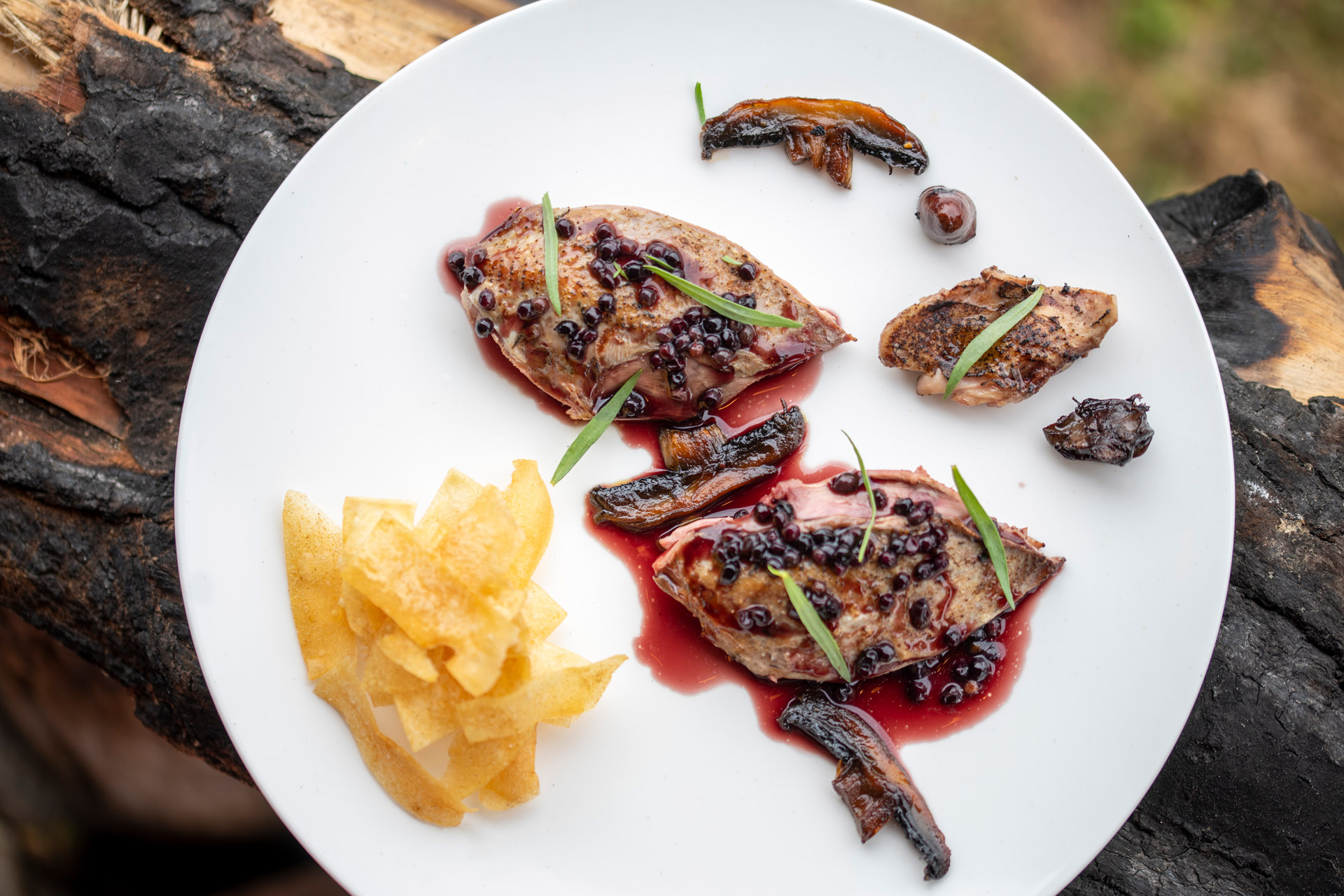 Game dish at Sussex restaurant