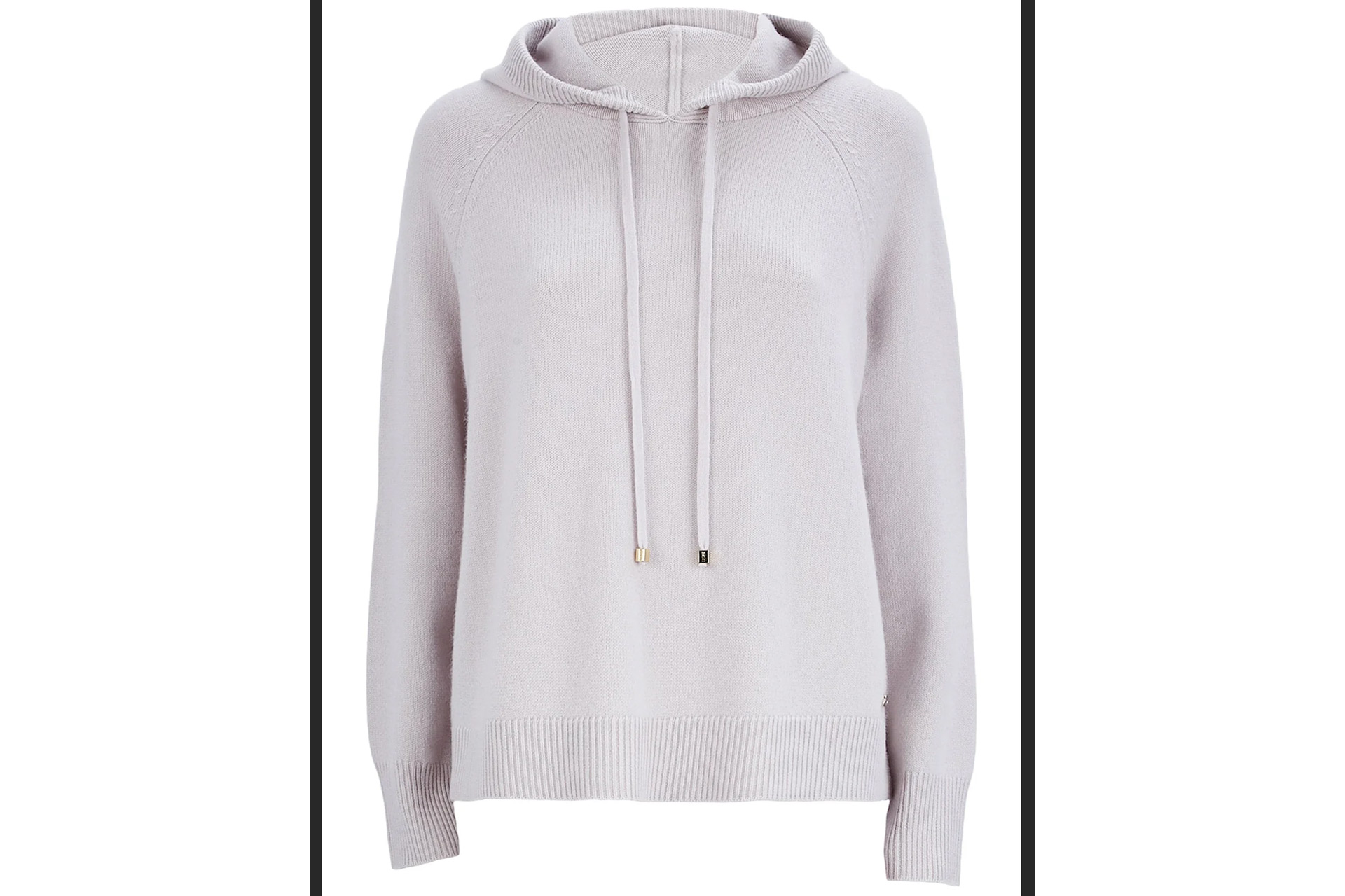 Grey drawstring hoodie