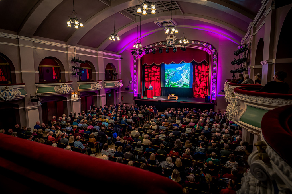 Ilkley Literature Festival at Kings Hall, Ilkley