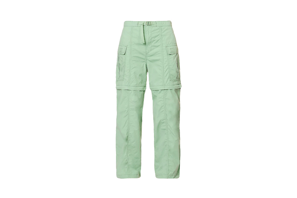 Green trousers