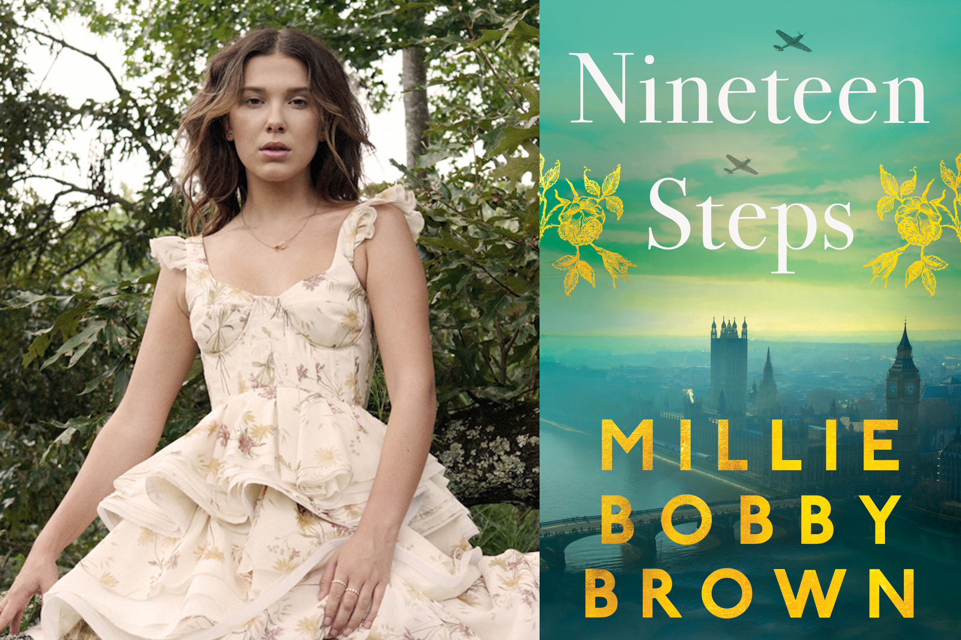Millie Bobby Brown and Nineteen Steps book cover