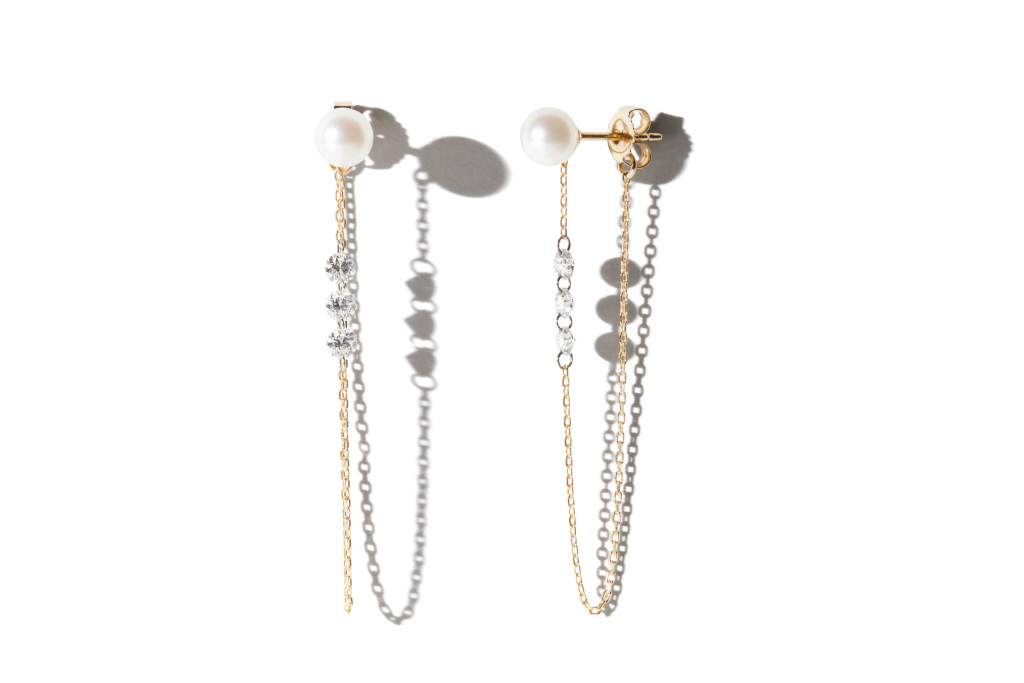 Pearl and gold jewellery