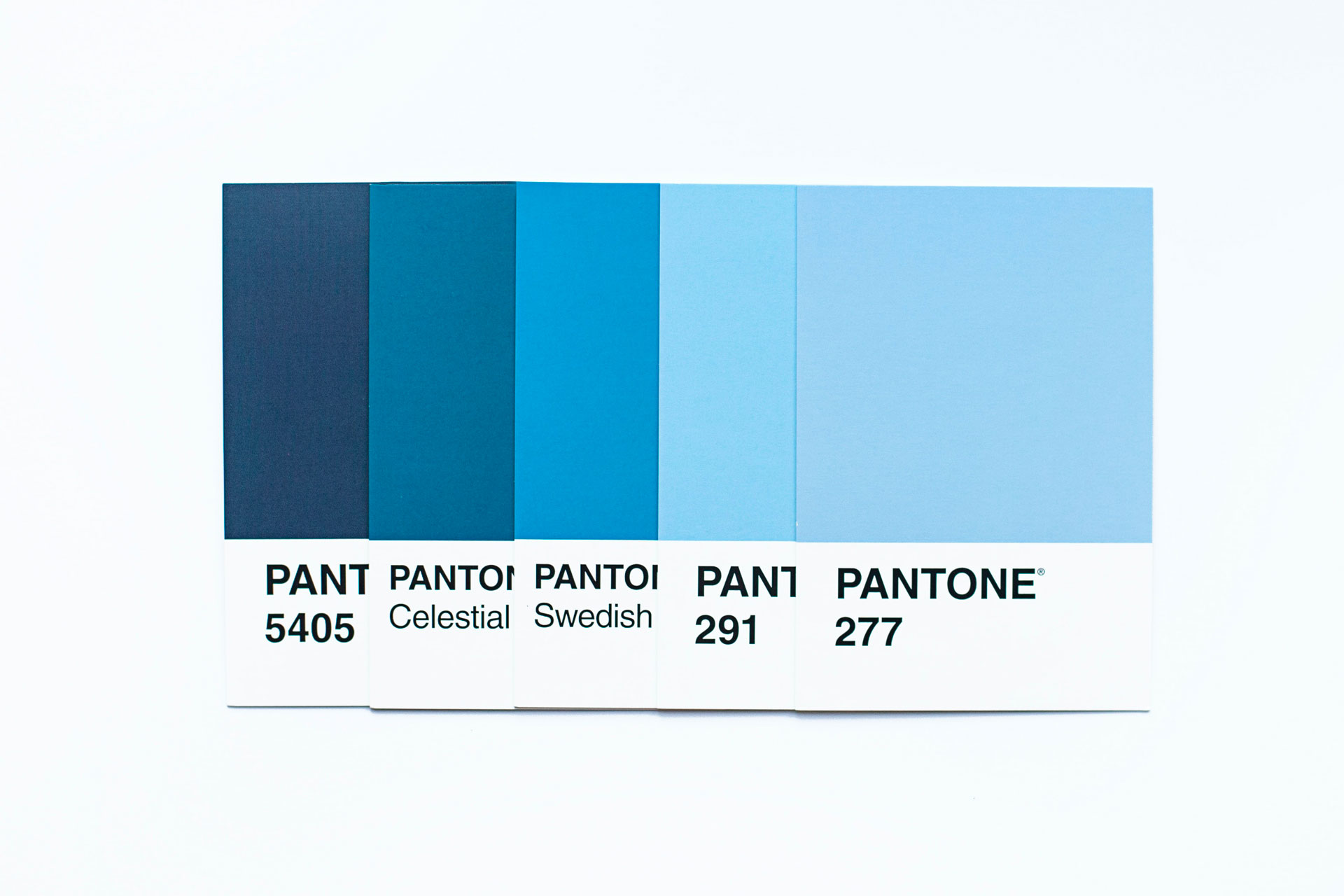 Pantone blue hues