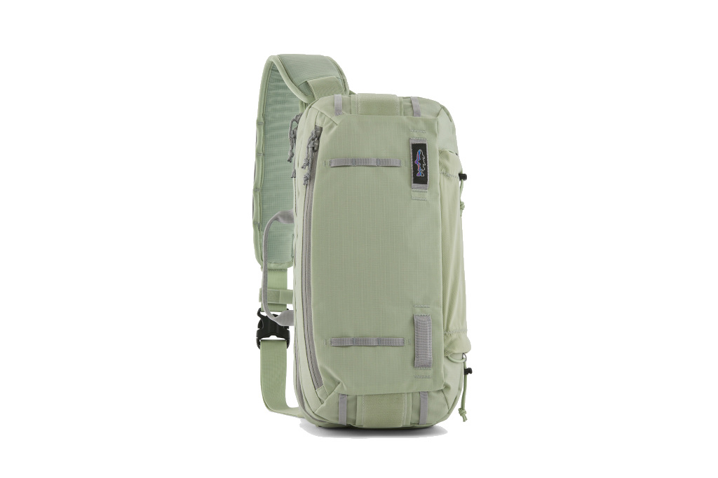 Green crossbody bag