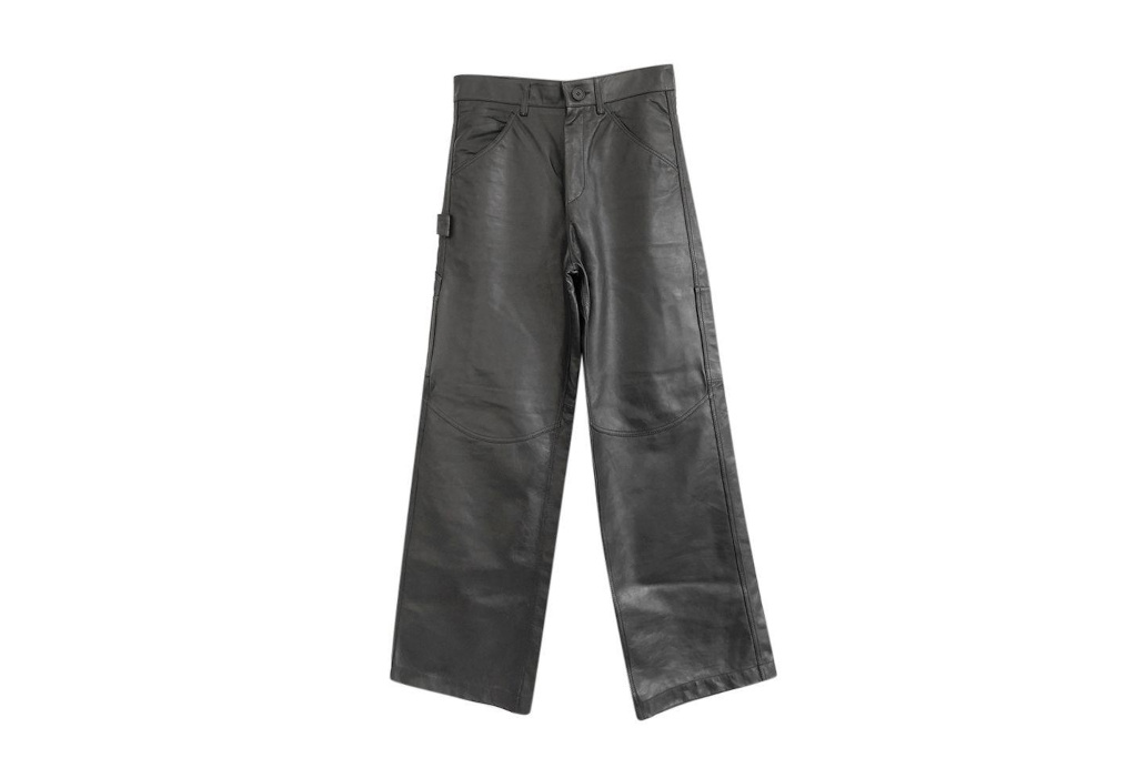 Black leather pants