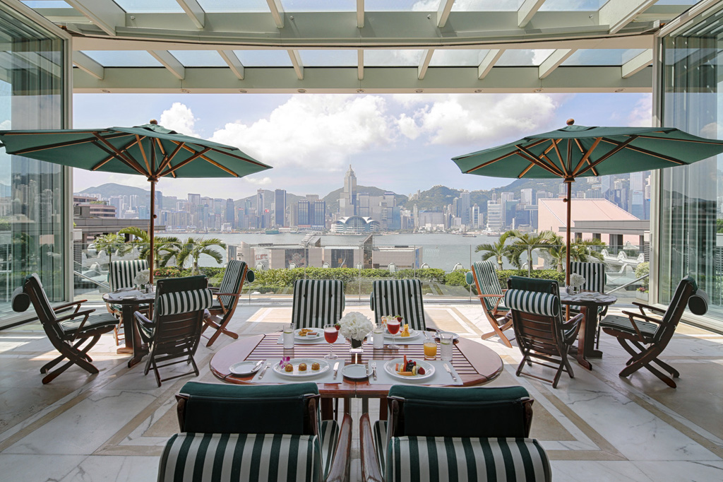 Poolside Lunch at The Peninsula Hong Kong