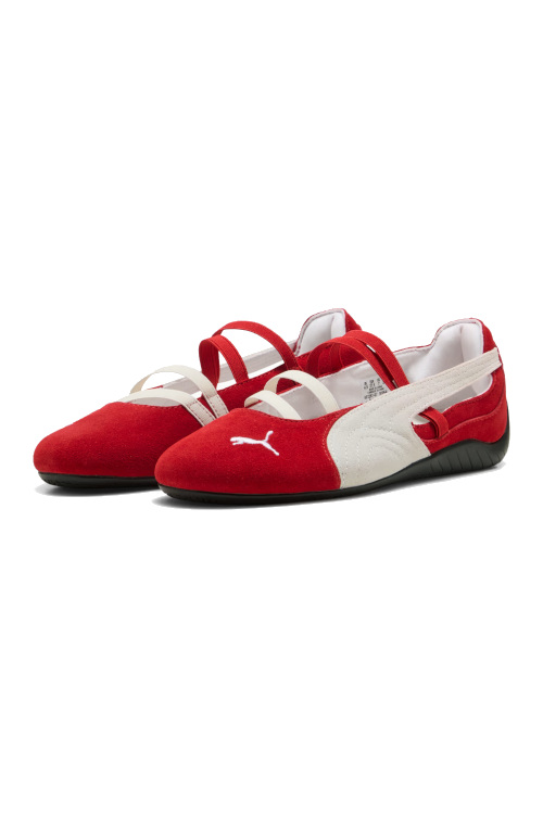 Red Speedcat pumps