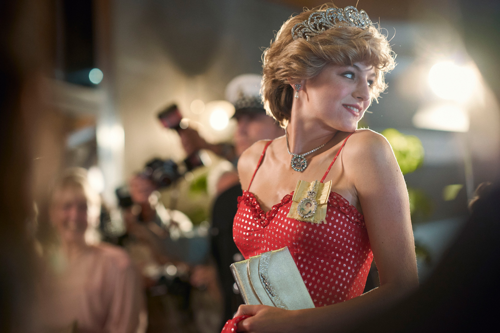 Elizabeth Debicki as Princess Diana in The Crown