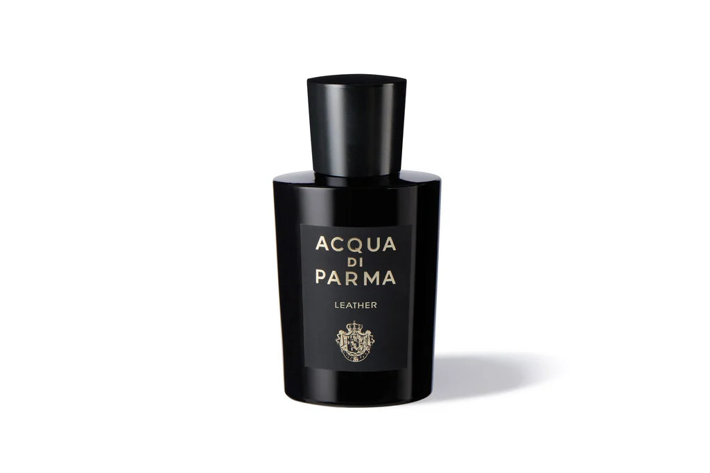 Black perfume bottle