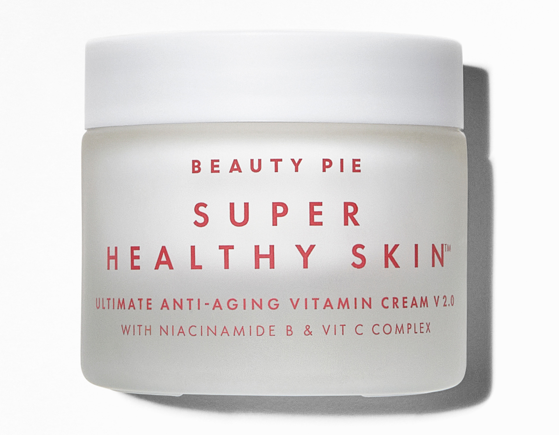 Tub of face cream
