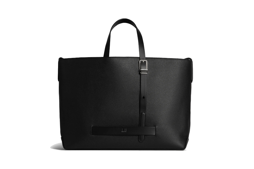 Black tote bag