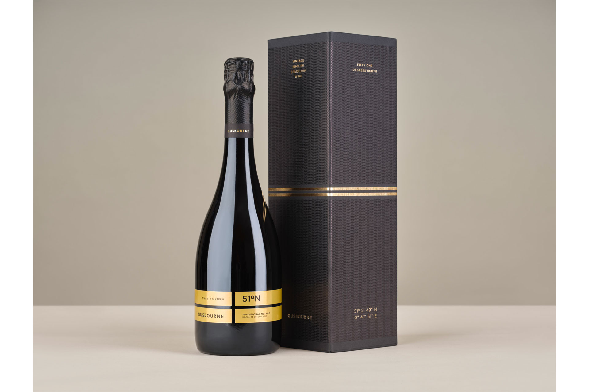 Gusbourne wine bottle