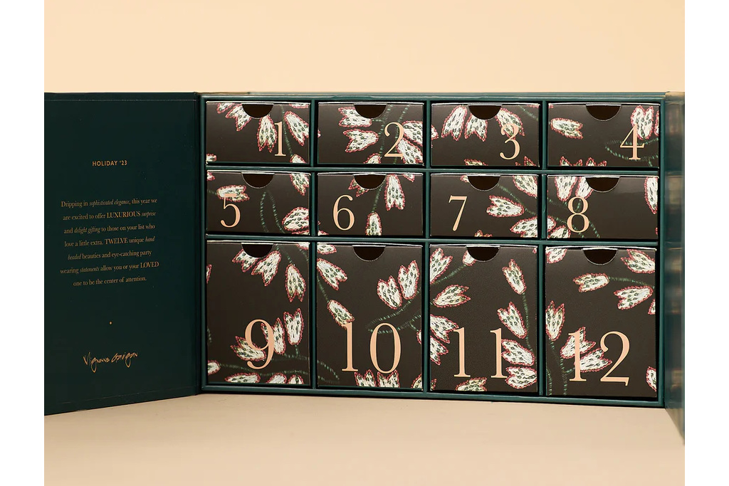 Jewellery advent calendar