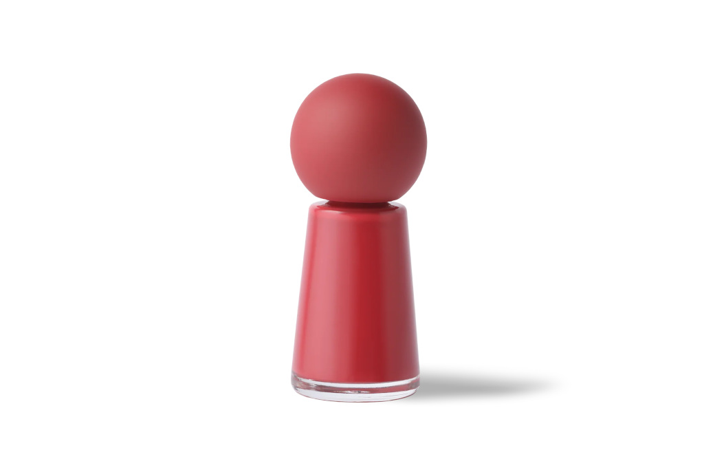 Red nail varnish