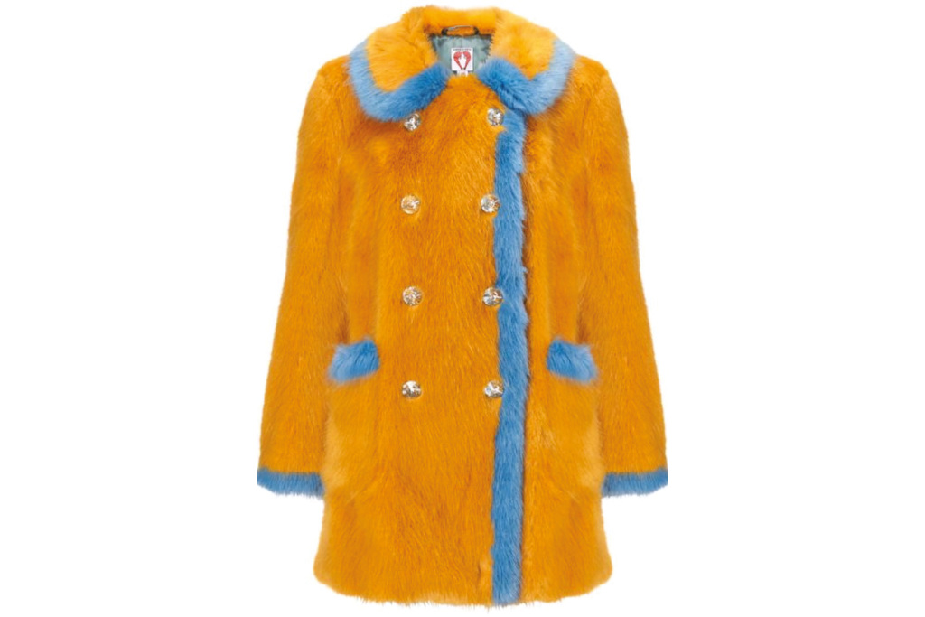 Fluffy orange coat