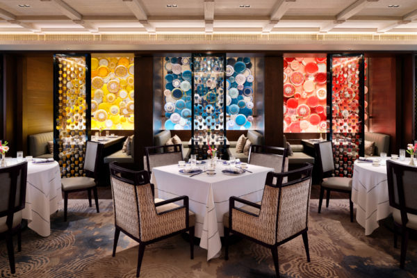 Colourful dining room