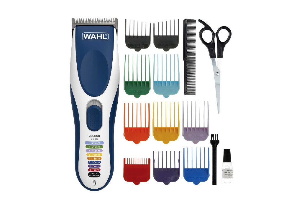 Colourful hair clippers